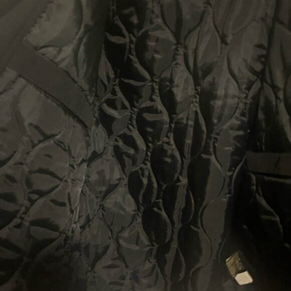 Savane chore coat lots of pockets quilted inside minimalist  mens large black - Picture 5 of 7